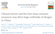 省動(dòng)物所等單位合作研究揭示：氣象因素、東亞夏季風(fēng)共同驅(qū)動(dòng)登革熱在中國(guó)的暴發(fā)