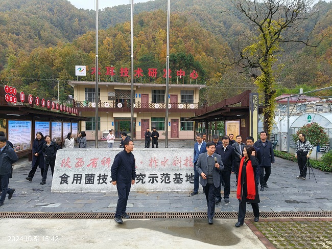 陜西省微生物所向科技部定點幫扶工作調(diào)研組匯報項目成效